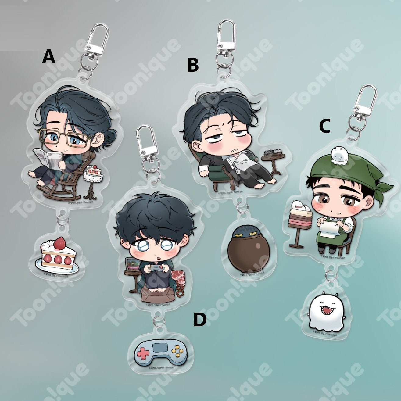 Swallow You Whole x Toonique - Acrylic Keyring – Harumio