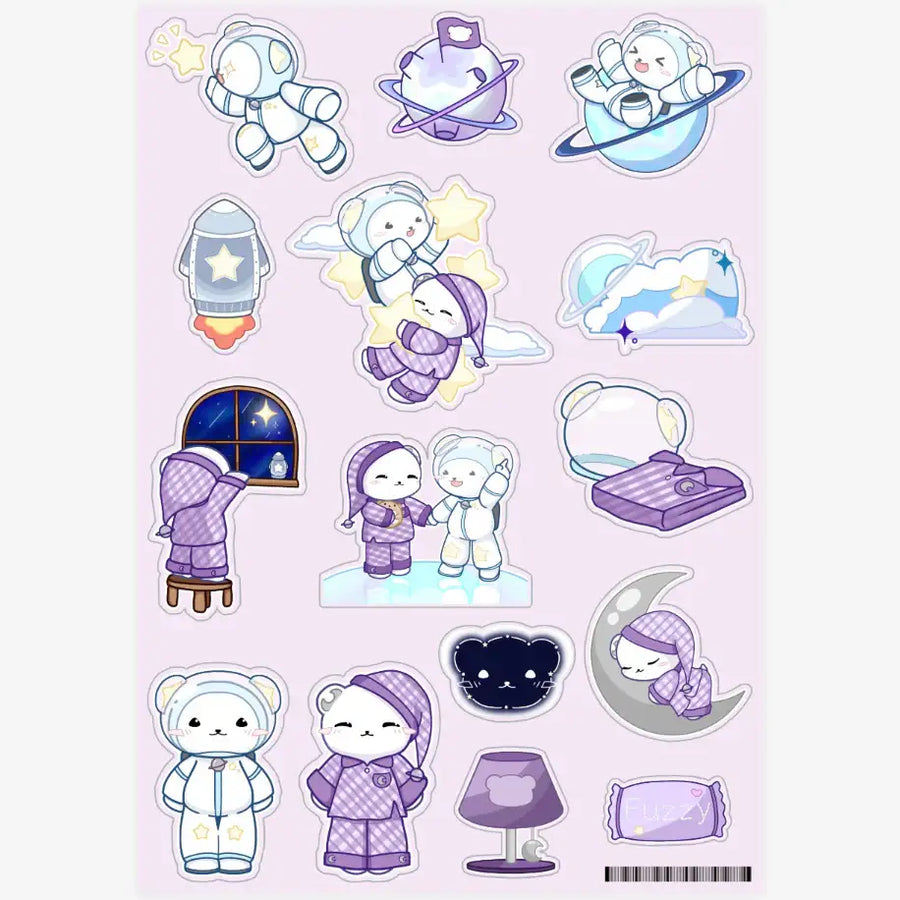 Hyunin Binni Sketchbook - Universe Sticker - Marpple Shop - Sticker - Harumio