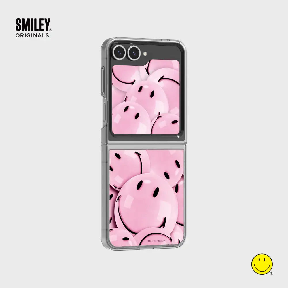 SLBS - Smiley Flip Suit Card (Galaxy Z Flip6) - SLBS - flip suit card - Harumio