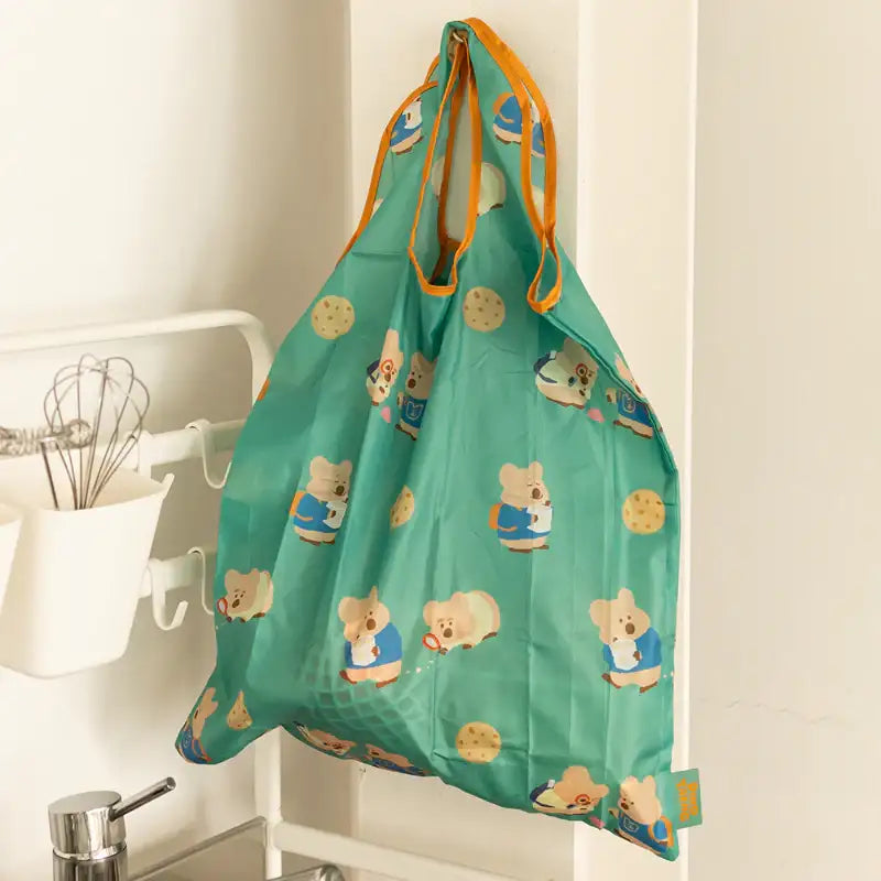 Dinotaeng - Quokka in School Shopper Bag - Dinotaeng - Shopper Bags - Harumio