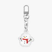 Minimal Shop - Snowman Acrylic Keyring - Marpple Shop - Keyring - Harumio