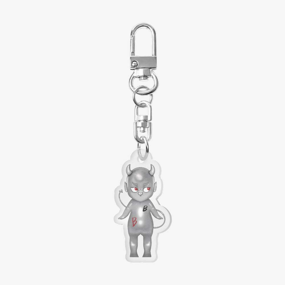 Barvity Art - The Invisible Devil Acrylic Keyring - Marpple Shop - Keyring - Harumio