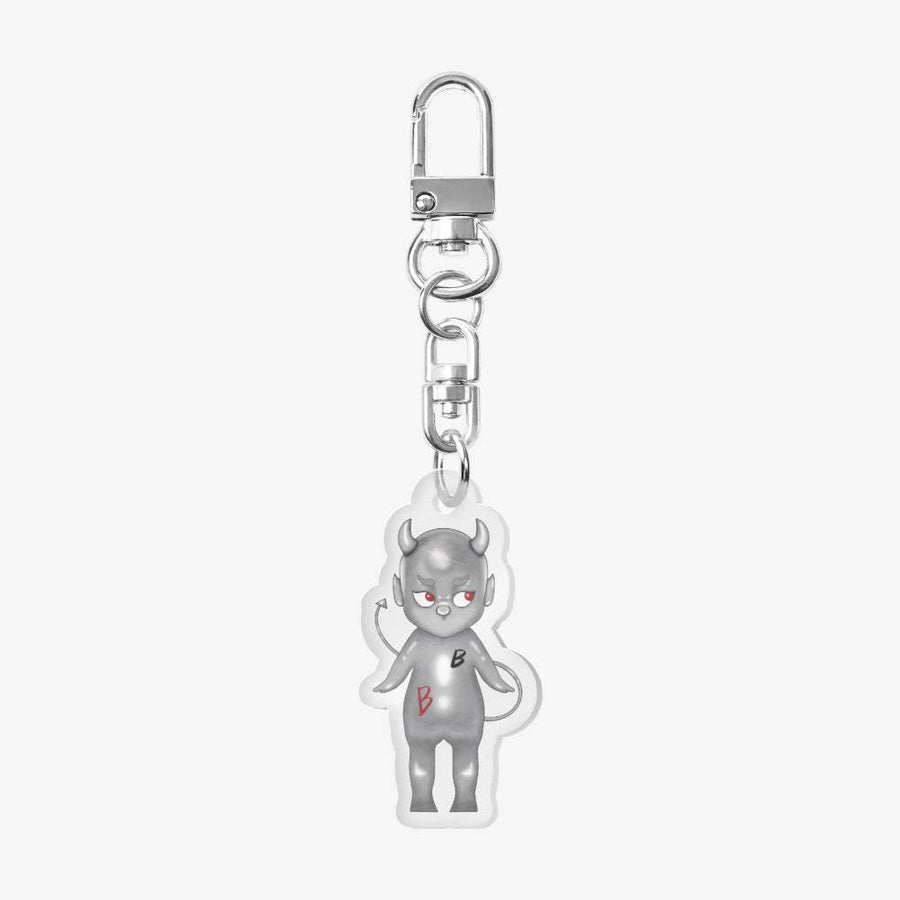 Barvity Art - The Invisible Devil Acrylic Keyring - Marpple Shop - Keyring - Harumio