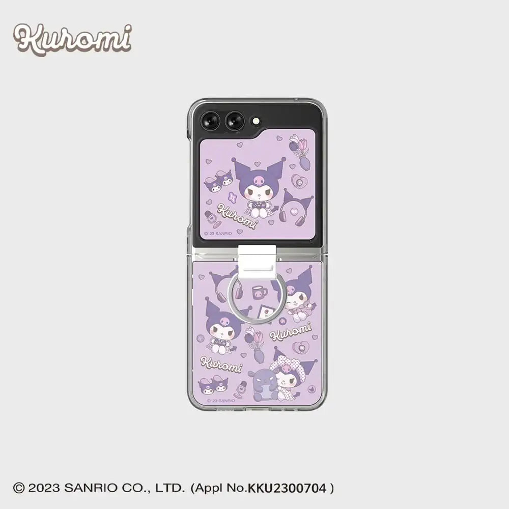 SLBS - Kuromi Ring Suit Case (Galaxy Z Flip5) - SLBS - Home & Living, Accessories - Harumio