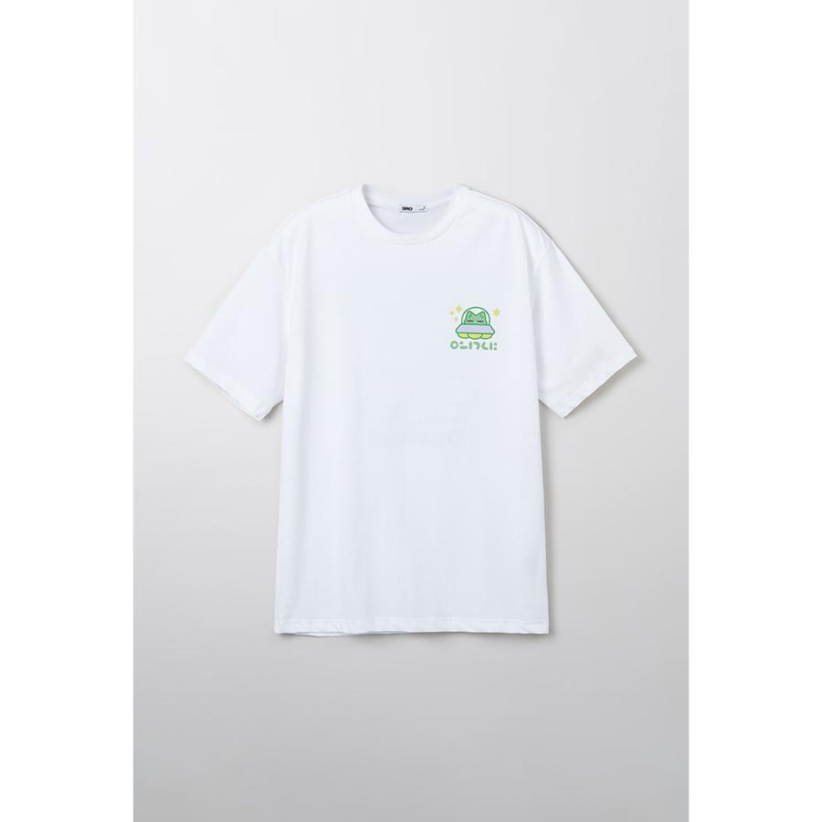 SPAO x Earthling - White Short Sleeve T-Shirt