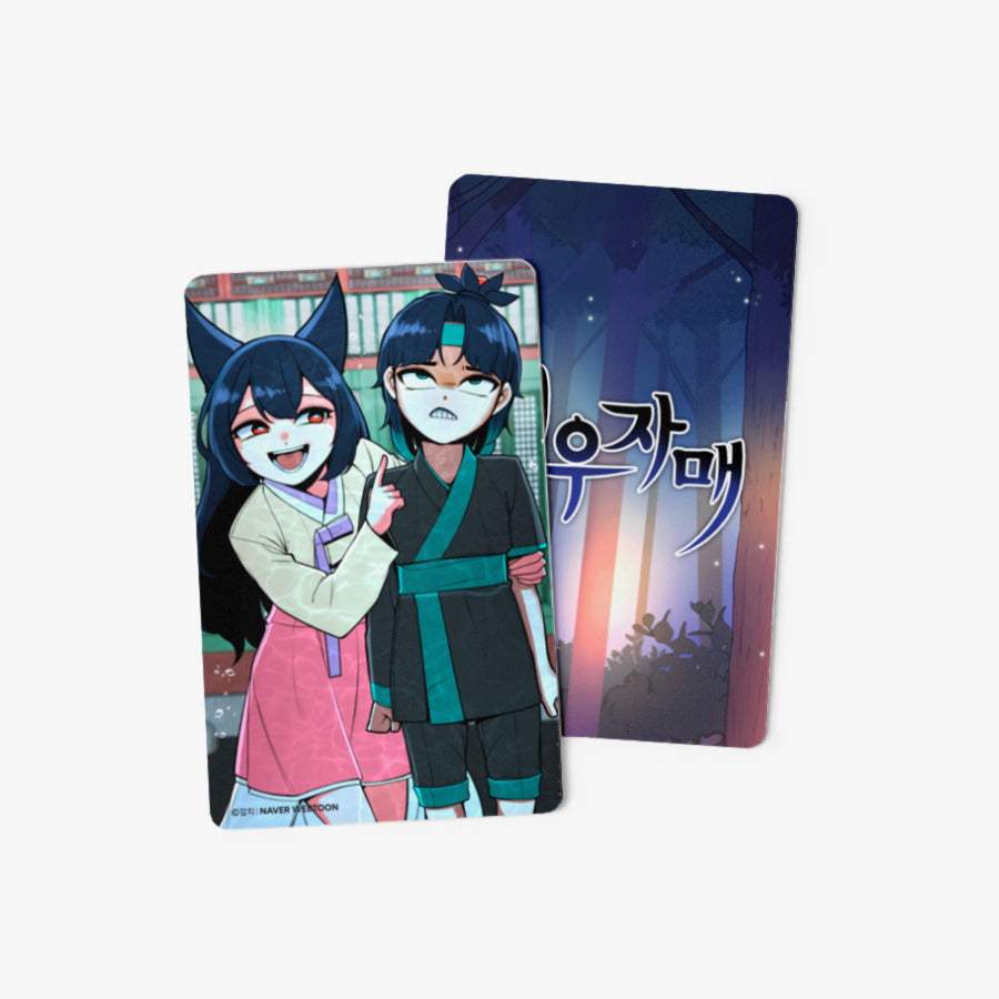Fox Fox - The Fox Sisters Duo PVC Photocard - Marpple Shop - Photocard - Harumio