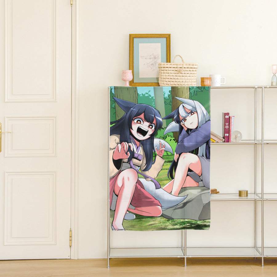 Fox Fox - The Fox Sisters Shelf Cover - Marpple Shop - Screen - Harumio