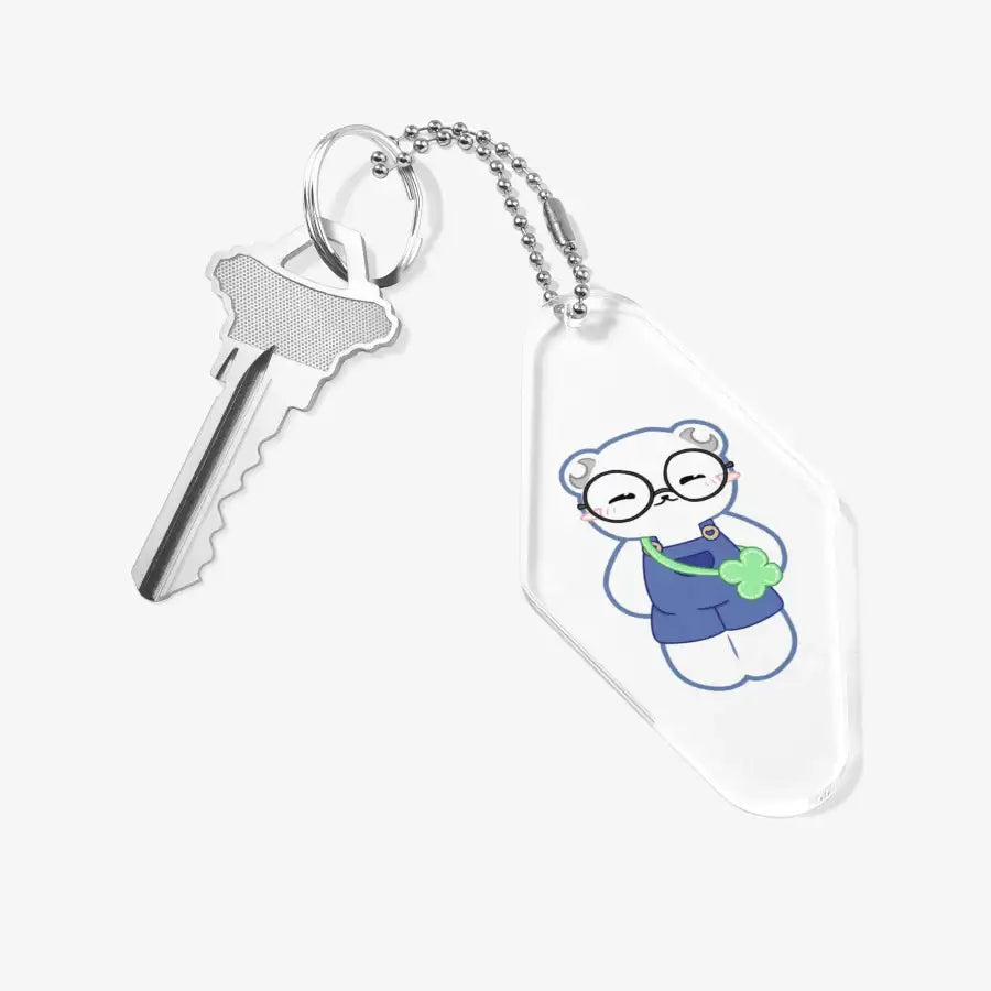 Hyunin Binni Sketchbook - Luck Acrylic Keychain - Marpple Shop - Keychain - Harumio