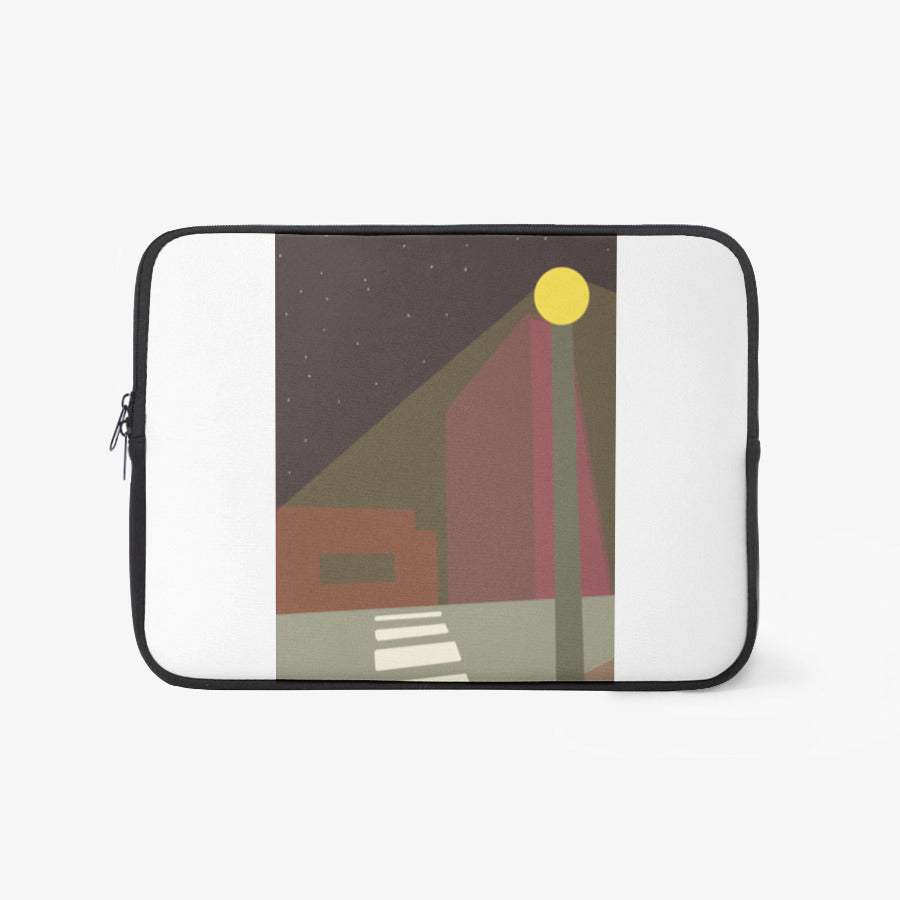 Eun Dam Bi - Night Time Cross Walk Laptop Case - Marpple Shop - laptop case - Harumio