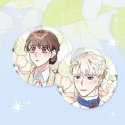 Can't Go Too Far With the Unrelenting Duke - Round Pin Button Set - Webtoon Shop - Pin Buttons - Harumio
