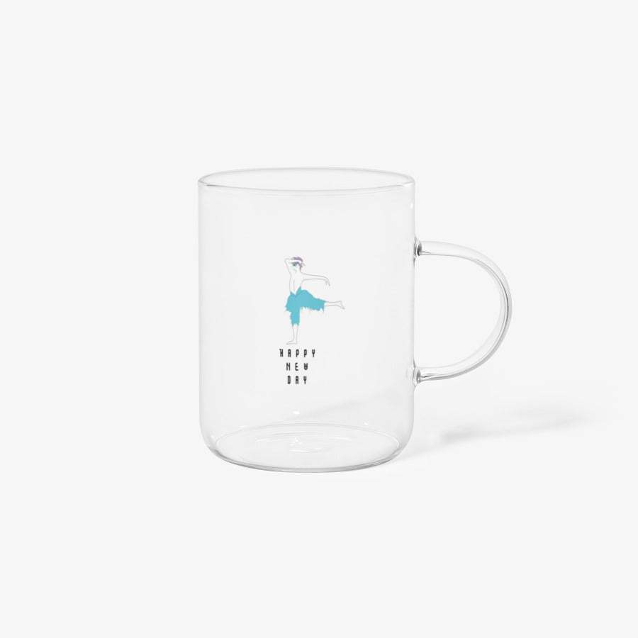 Bluemoon - Happy New Day Glass Mug - Marpple Shop - Mug - Harumio