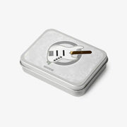 Metal Husky - Bass Cream White Pearl Tin Case - Marpple Shop - Tin Case - Harumio