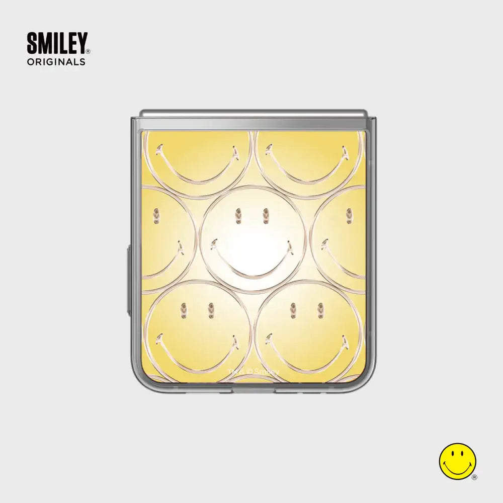 SLBS - Smiley Flip Suit Card (Galaxy Z Flip6) - SLBS - flip suit card - Harumio
