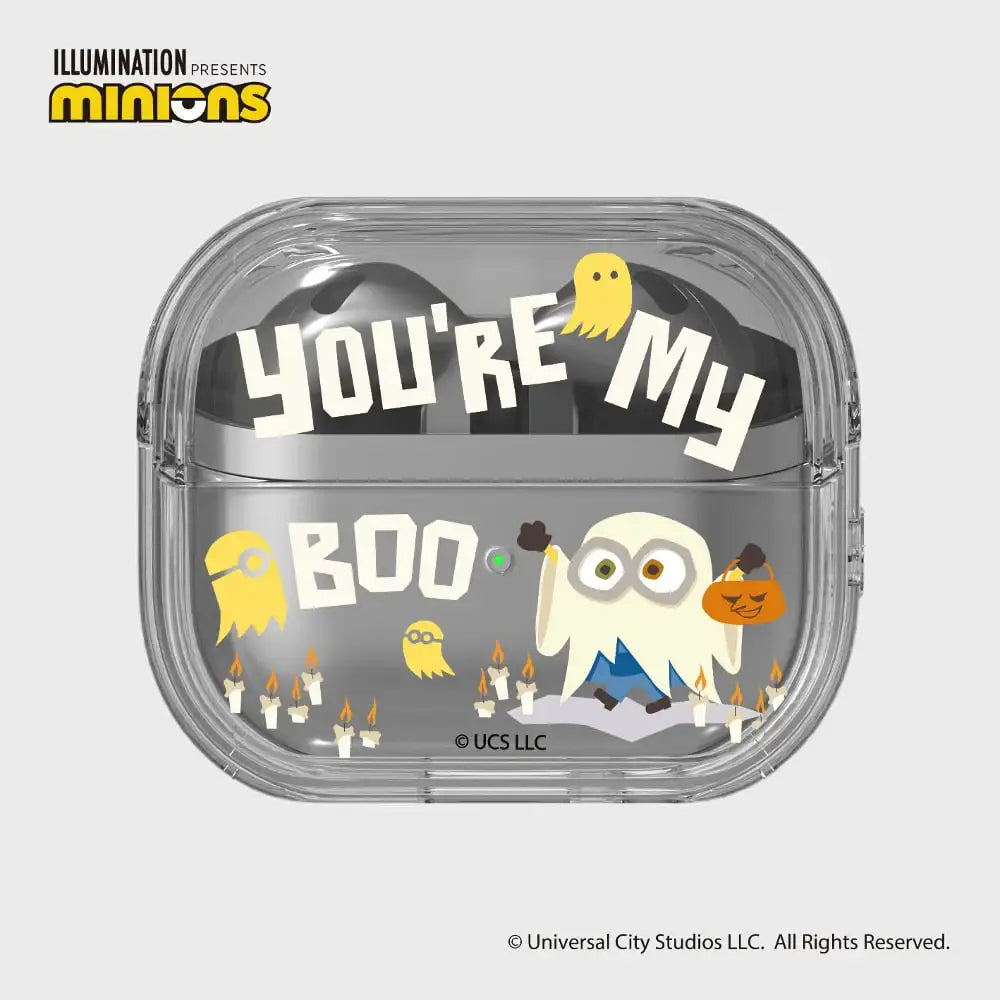 SLBS - Minions Halloween Clear Cover (Galaxy Buds3 Pro) - SLBS - Buds Case - Harumio
