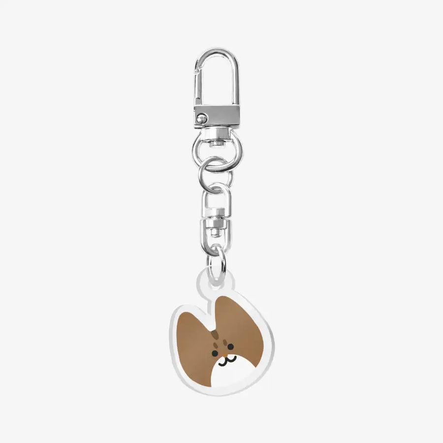 Cats Break the World - Smile Cat Acrylic Keyring - Marpple Shop - Keyring - Harumio