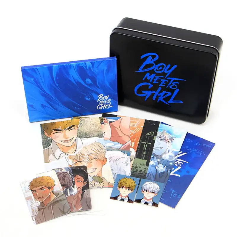 Boy Meets Girl - Postcard Set - Mrblue - Accessory - Harumio