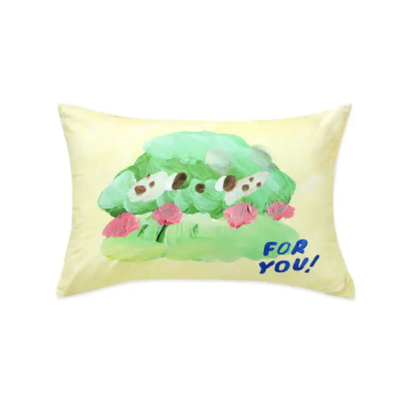 NARA HOME DECO X Pokori Friends - Pure Cotton Pillow Cover - NARA HOME DECO - Pillow Cover - Harumio