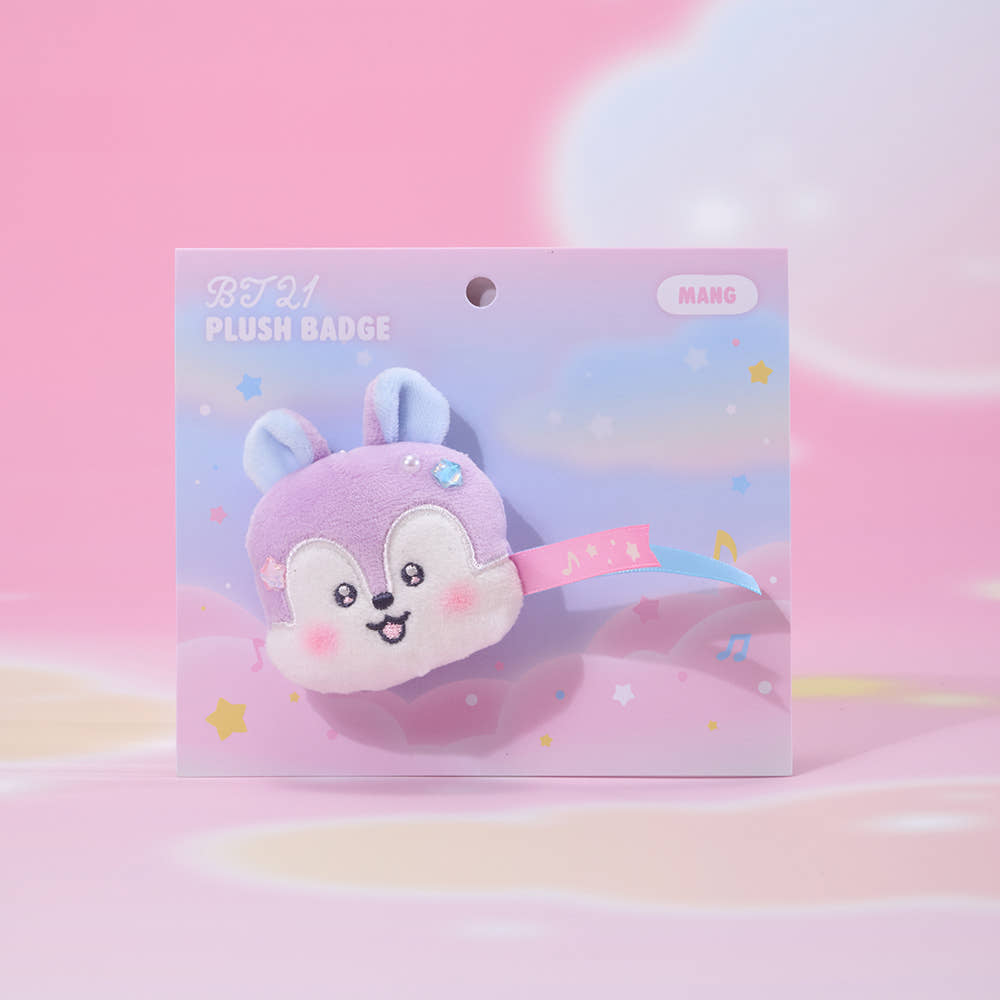 BT21 Beyond the Journey - Plush Badge