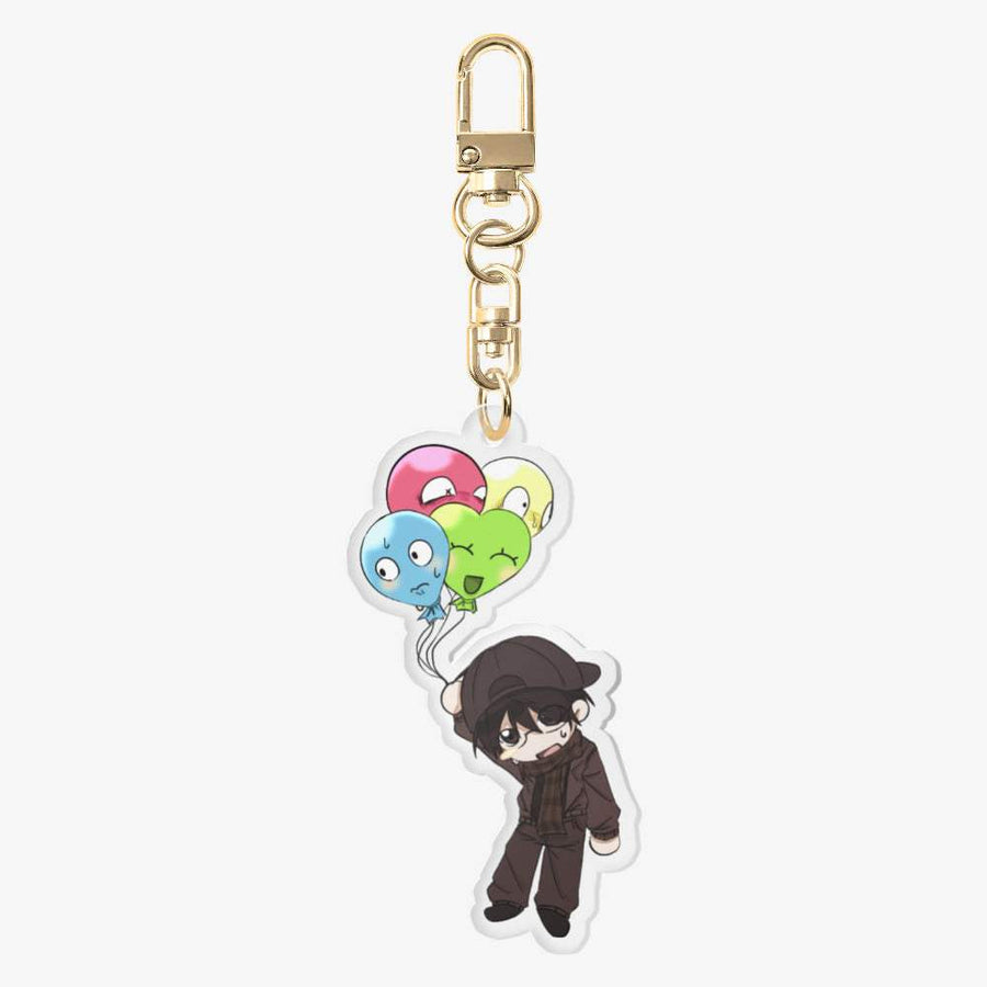 Cs_01n - Mr. Balloon Acrylic Keyring - Marpple Shop - Keyring - Harumio