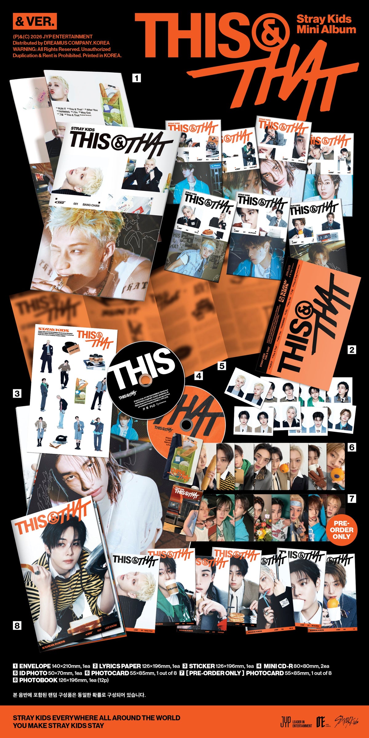 Stray Kids: This & That (&Ver) - Lucky Draw
