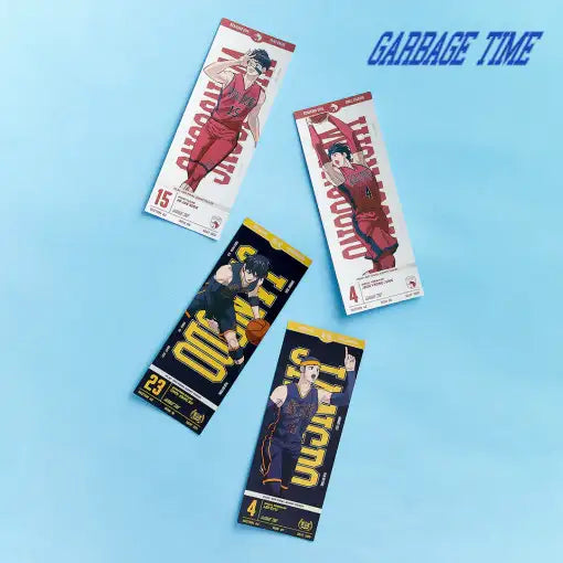 Garbage Time - Random Player Ticket - Webtoon Friends - ticket - Harumio