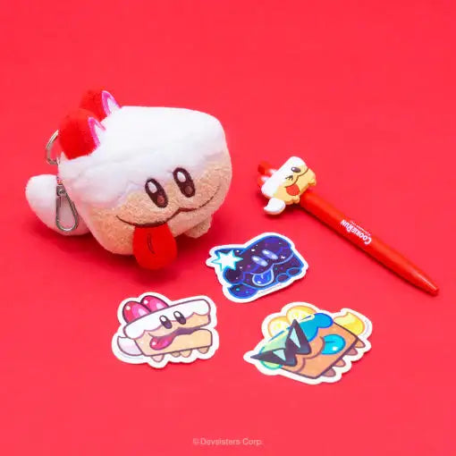 Cookie Run: Kingdom - Cake Hound Doll Keychain - Cookie Run - Doll Keychain - Harumio