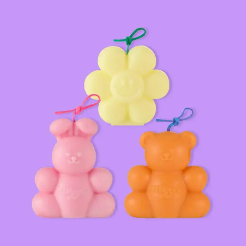 Wiggle Wiggle - Wiggle Friends Mini Candle 3P Set - Wiggle Wiggle - Candle - Harumio
