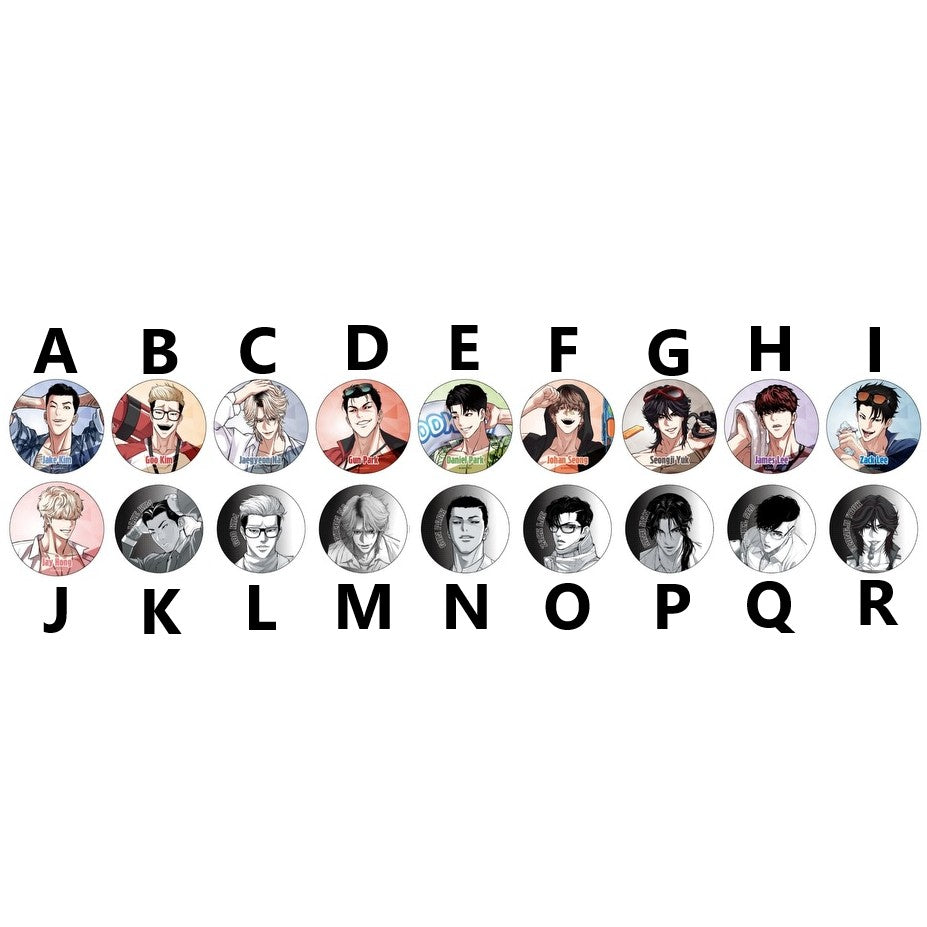 Lookism VVIP Popup Store - Character Hand Mirror