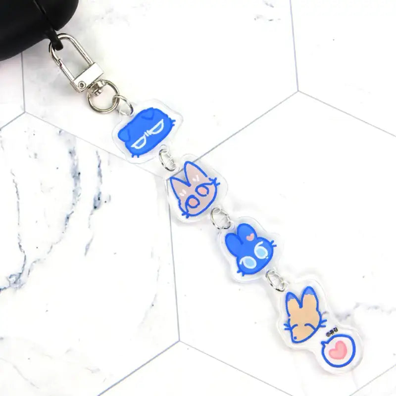 Love Contract Employee - Acrylic Keyring Charm - Webtoon Shop - Keyrings - Harumio