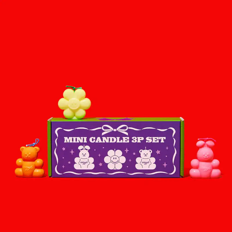 Wiggle Wiggle - Wiggle Friends Mini Candle 3P Set - Wiggle Wiggle - Candle - Harumio