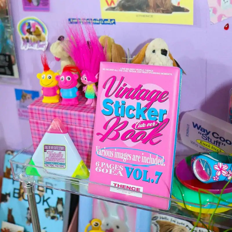 THENCE - Vintage Sticker Book Vol.7 - THENCE - Stickers - Harumio