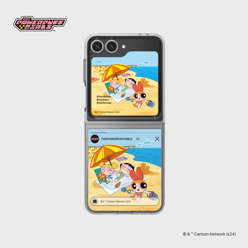 SLBS - Powerpuff Girls Flip Suit Card (Galaxy Z Flip6)