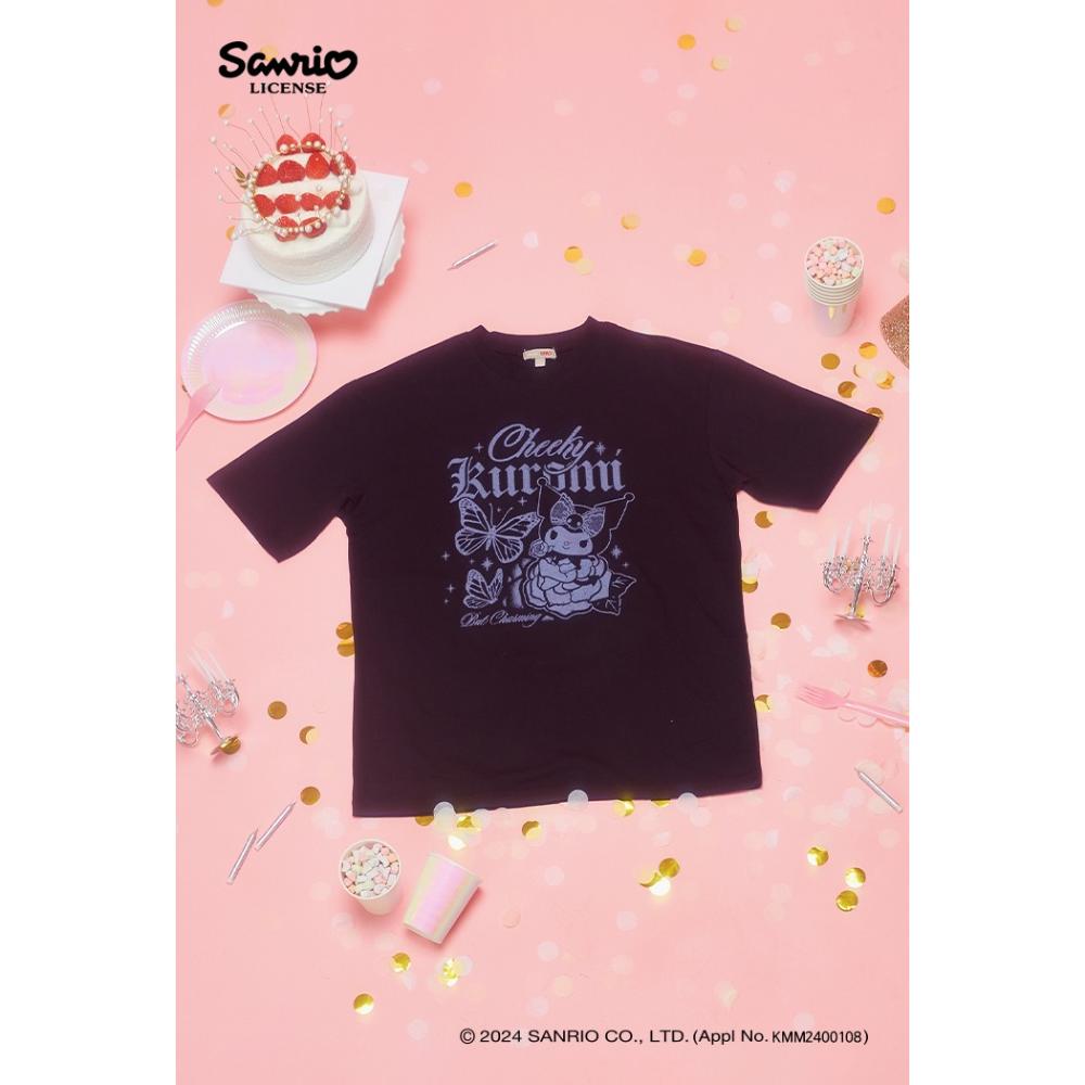 SPAO x Sanrio - Sanrio Friends Short Sleeved T-shirt