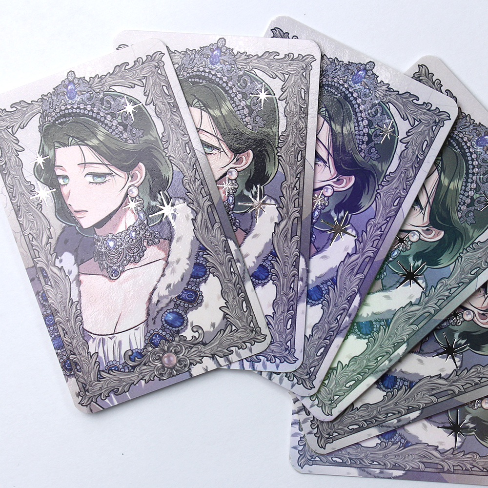 She Will Choose Me Tonight - Yeobamna Webtoon Photocard 2-Piece Set - Webtoon Shop - Photocard - Harumio