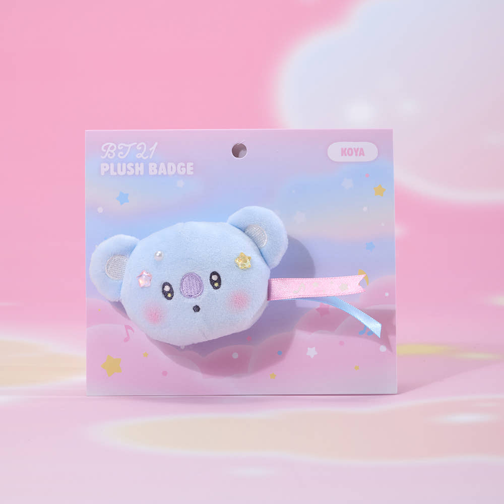 BT21 Beyond the Journey - Plush Badge