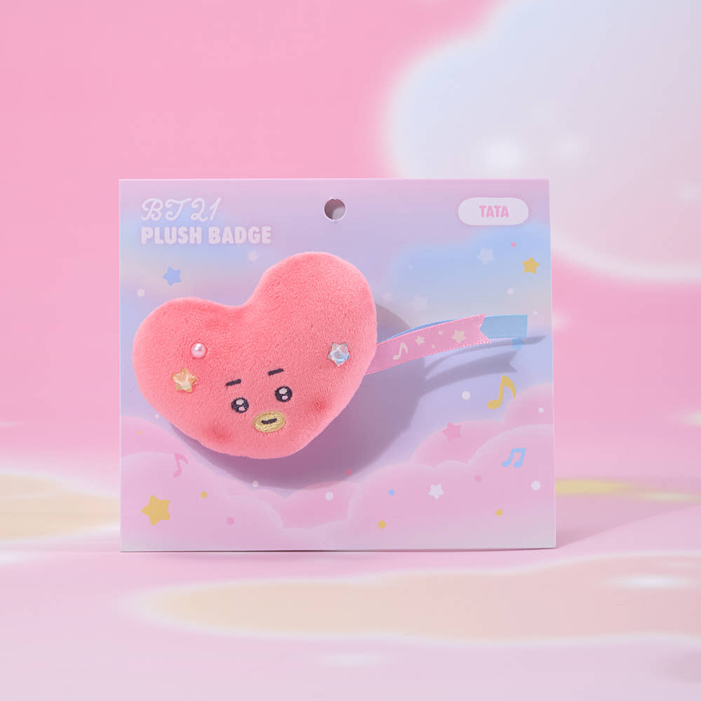BT21 Beyond the Journey - Plush Badge