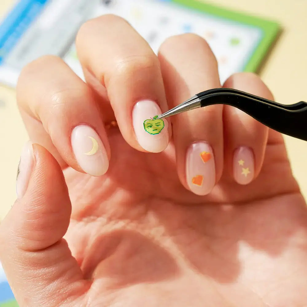 After School Lessons For Unripe Apples - Nail Sticker - Webtoon Friends - Sticker - Harumio