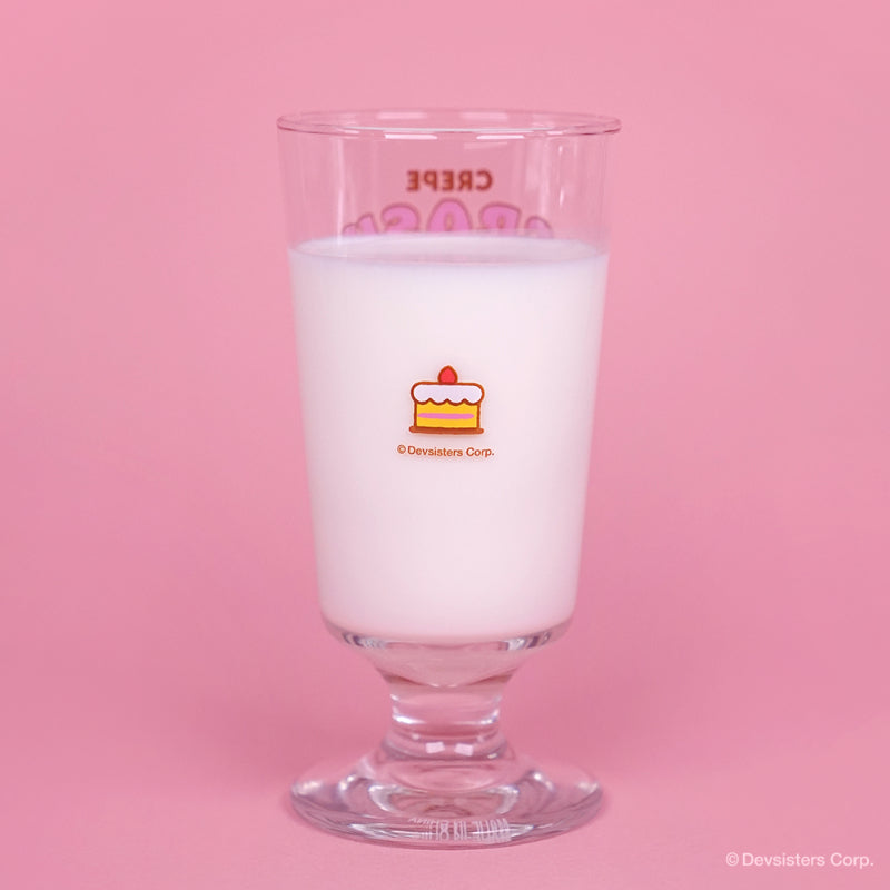 Cookie Run - Crepe Crash Strawberry Crepe Flavor Cookie Goblet Glass