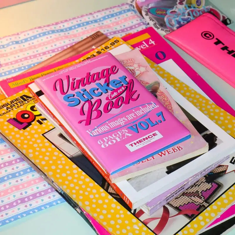 THENCE - Vintage Sticker Book Vol.7 - THENCE - Stickers - Harumio