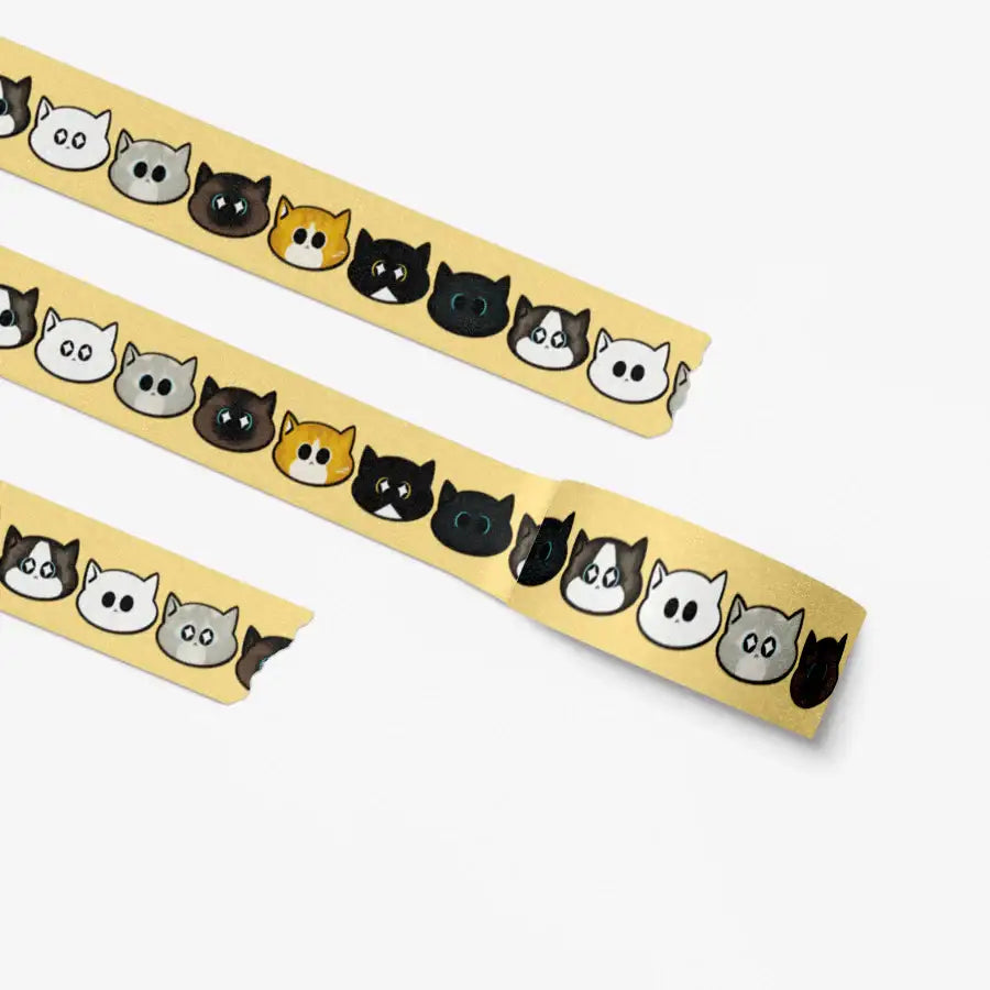 Poikilo - Cat Sparkling Masking Tape - Marpple Shop - Masking Tape - Harumio