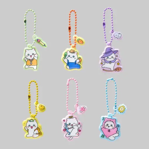 Meow Man - Cat Keyring - Webtoon Friends - Keyring - Harumio