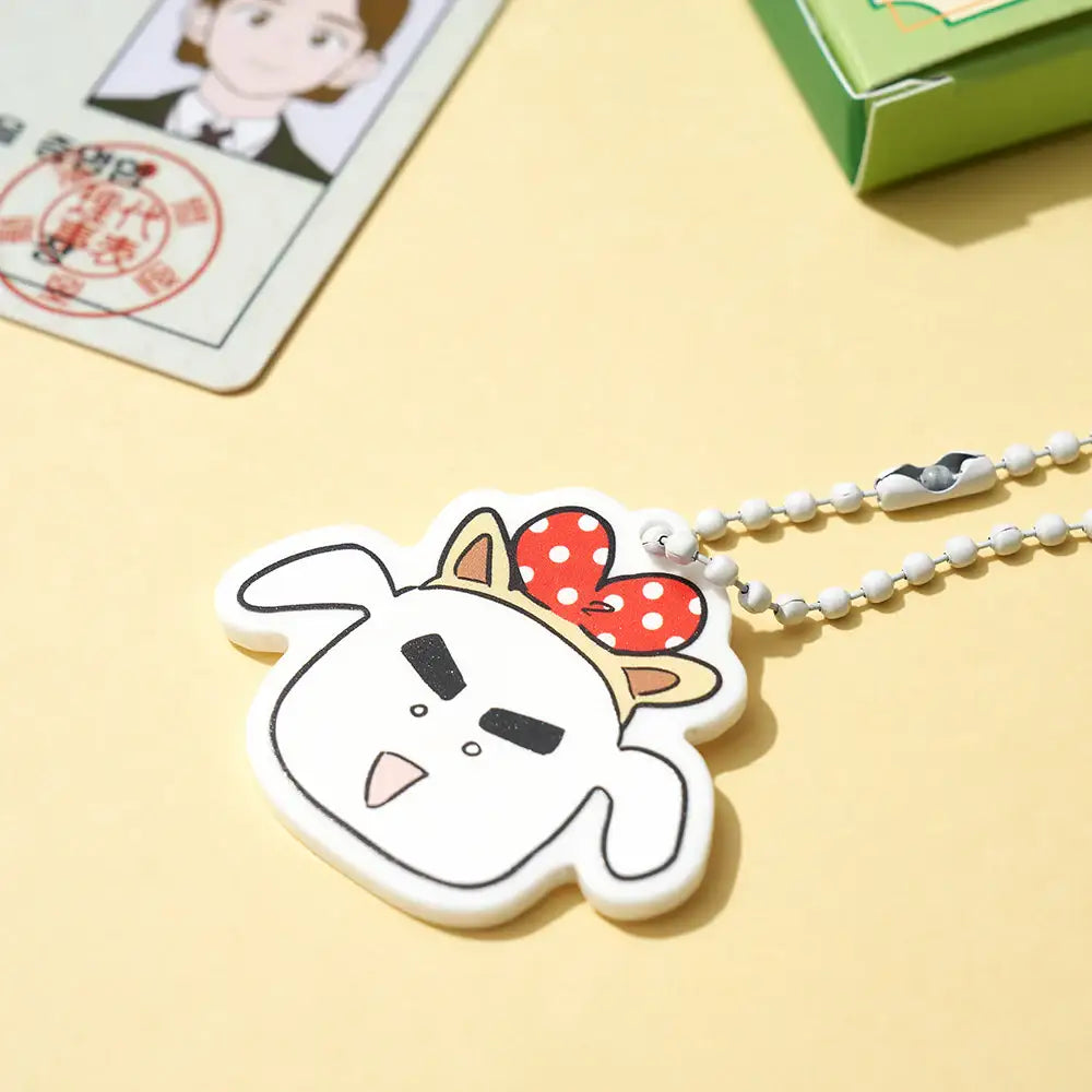 After School Lessons For Unripe Apples - Acrylic Keyring - Webtoon Friends - Acrylic Keyring - Harumio