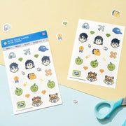After School Lessons For Unripe Apples - Tattoo Sticker - Webtoon Friends - Tattoo Sticker - Harumio