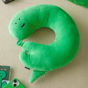 Joguman - Brachio Runaway Neck Cushion - Line Friends - Neck Cushion - Harumio