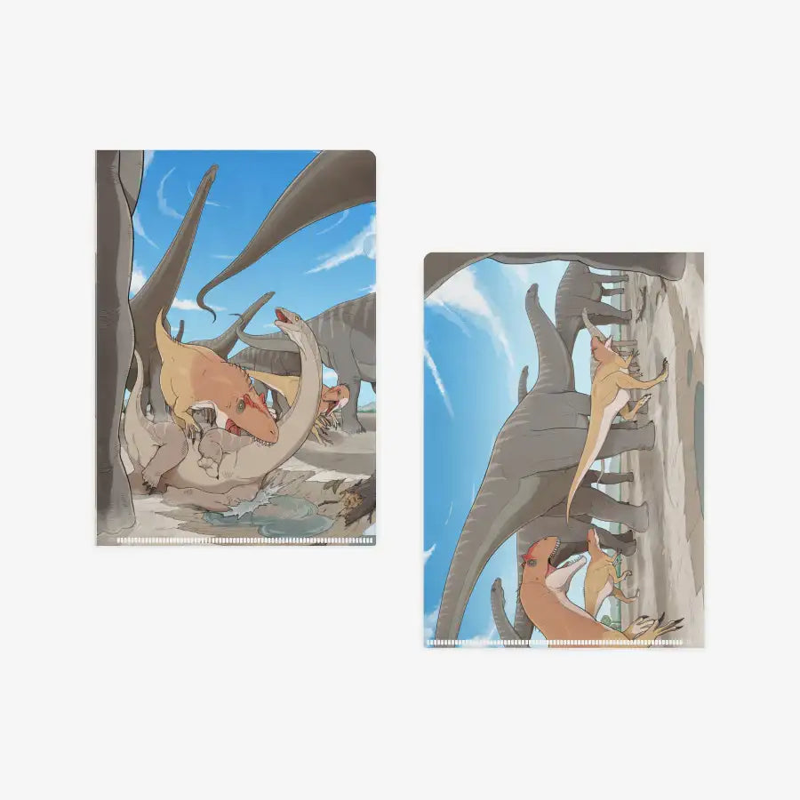 Galois - Diplodocus & Allosaurus L-Holder - Marpple Shop - L Holder - Harumio
