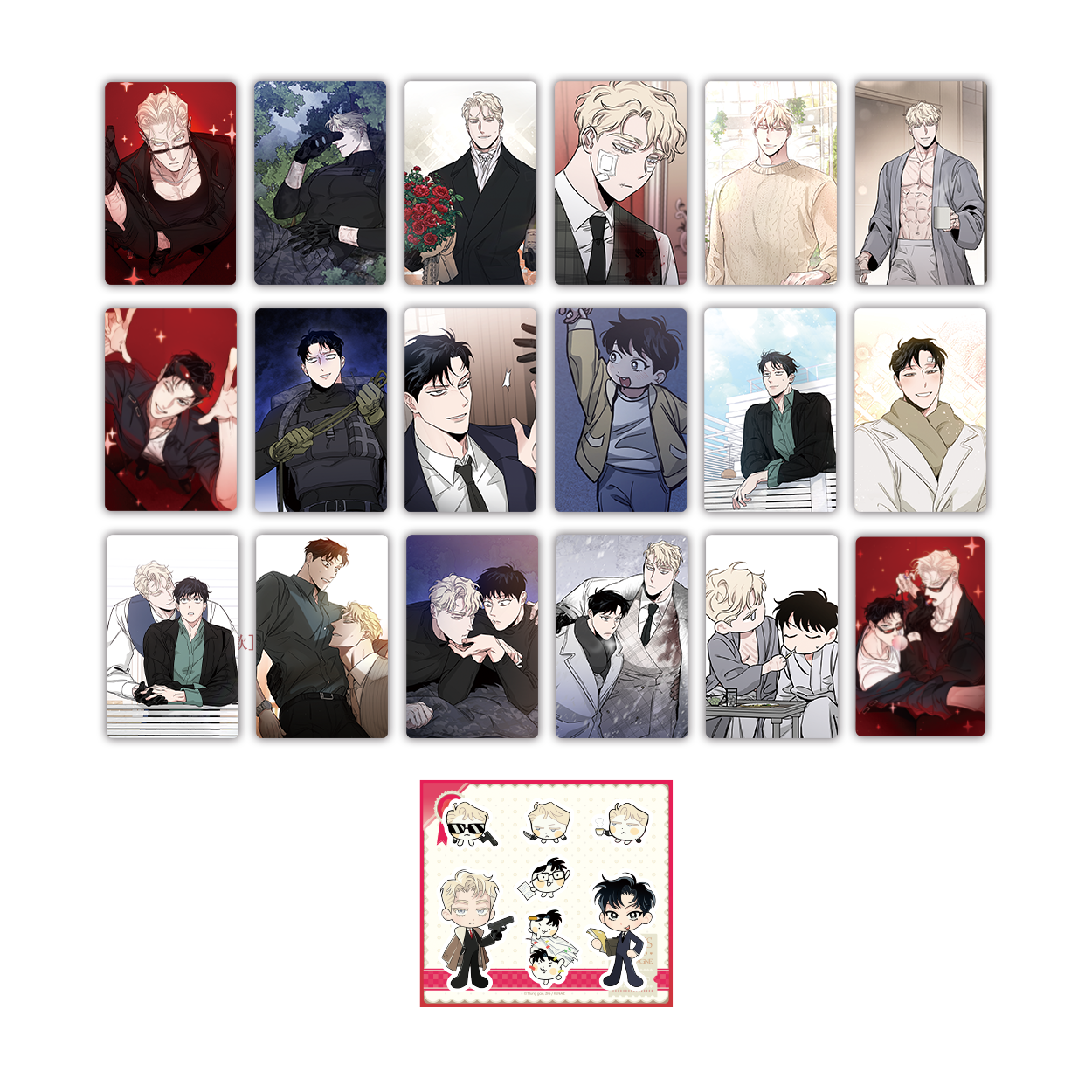 Roses and Champagne - Photocard - Himawari Shop - Photocard - Harumio