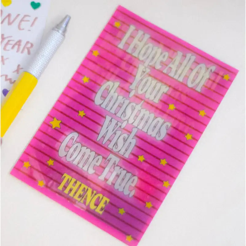 THENCE - Lenticular Card - THENCE - Lenticular Card - Harumio