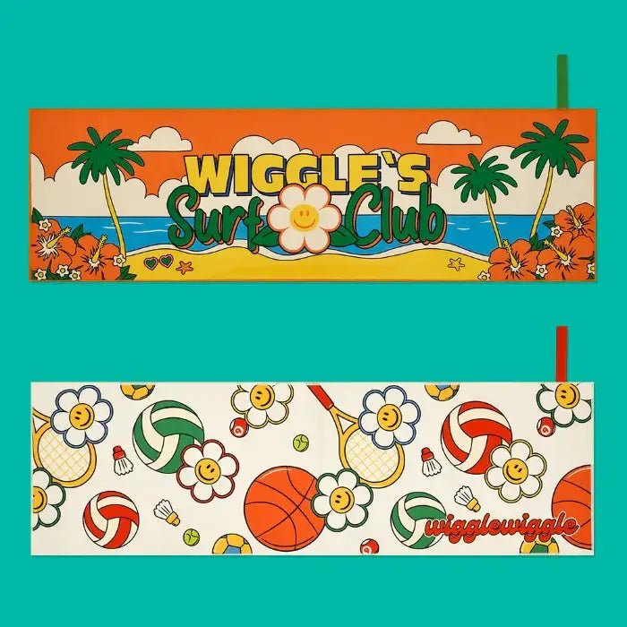 Wiggle Wiggle - Sports Towel - Wiggle Wiggle - Towel - Harumio