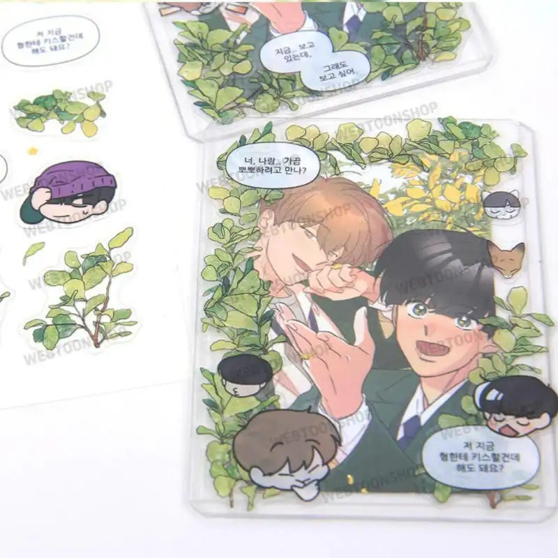 Spinach Bouquet - Limited Edition Deco Sticker - Webtoon Shop Co. Ltd - Deco Sticker - Harumio