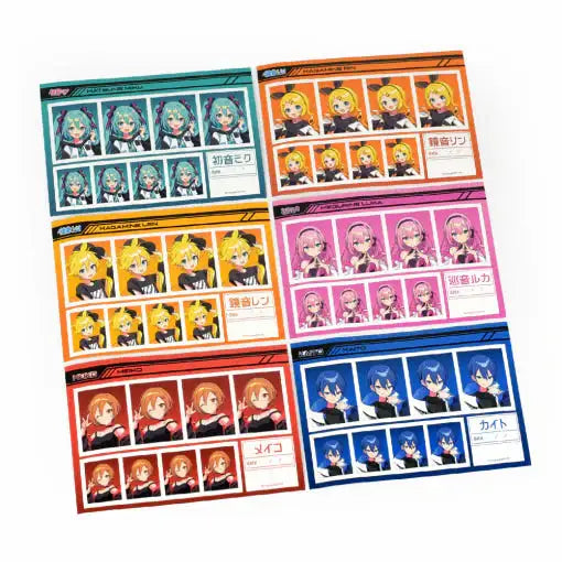 Hatsune Miku - Piapro Characters WE!FLASH ID Photo Set - Hatsune Miku - ID Photo - Harumio